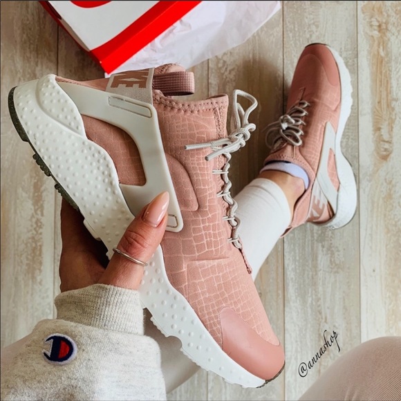 Nike Shoes Nwt Nike Huarache Run Ultra Pink Poshmark
